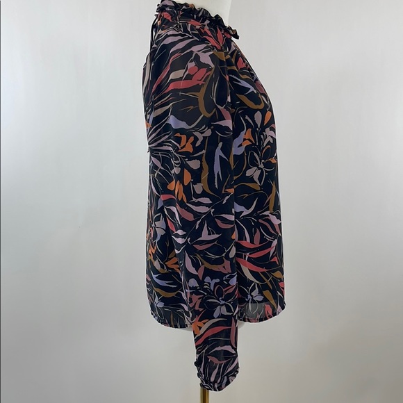 Peter Som Collective Leaf Printed Top, 4 - Picture 9 of 12